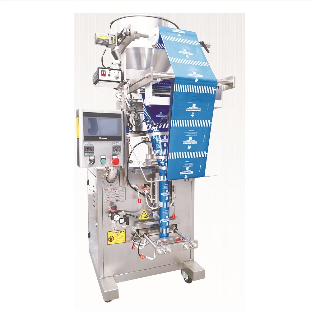 Vertical Sugar Automatic Filling Sachet Pouch Granule Packing Machine Peanut Salt Grain Pellet Pouch Sealing Machine Factory